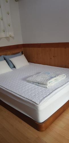 a close up of a mattress on a bed at Starlight Rest Area in Jeonju