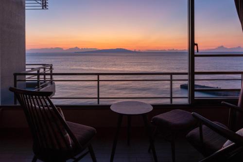 Un paisaje natural cerca del ryokan