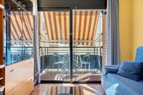 Posezení v ubytování Edificio Simancas