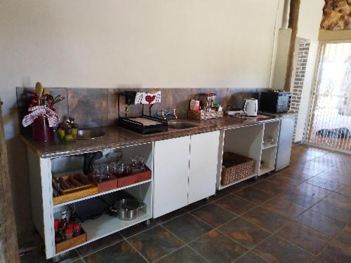 Η κουζίνα ή μικρή κουζίνα στο Carstens Cove