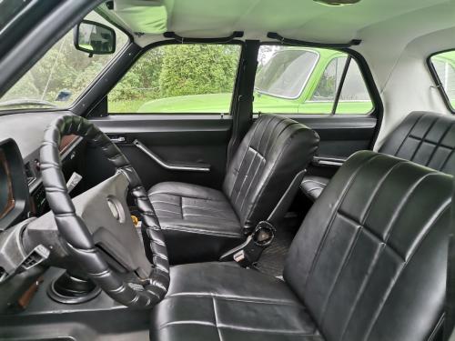 a view of the back seats of a car at Atpūtas vieta Ežezers in Andzeļi