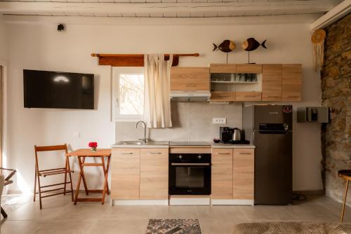Dapur atau dapur kecil di Honey Bee House