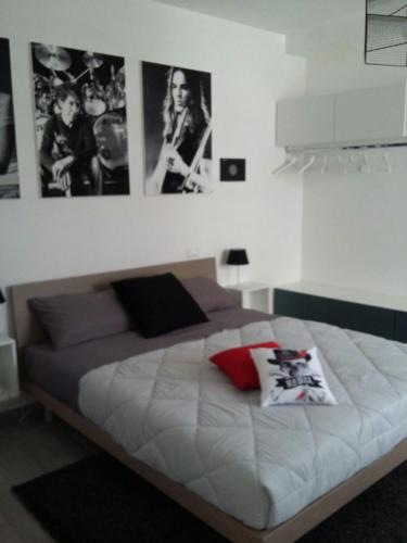Cama o camas de una habitación en Terry Columbus