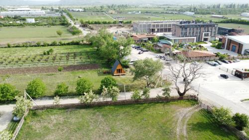 Zahrada ubytování Guest House Akhalubani
