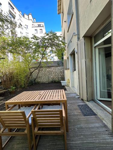 Appartement avec jardin à 5min de Paris