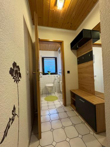 Katil atau katil-katil dalam bilik di Ferienwohnung "Mühlbach Suite"