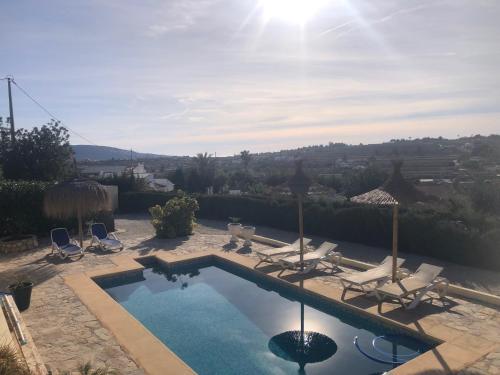 Πισίνα στο ή κοντά στο Lovely Appartment 'Solana' with big garden, nice pool