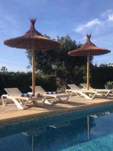 Πισίνα στο ή κοντά στο Lovely Appartment 'Solana' with big garden, nice pool