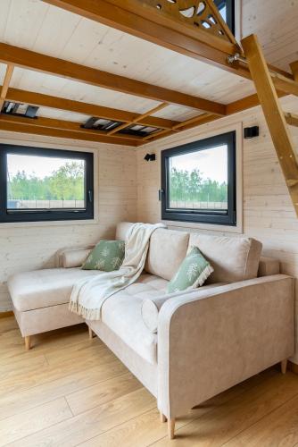 Posezení v ubytování Staymoovers - Tinyhouse Zator