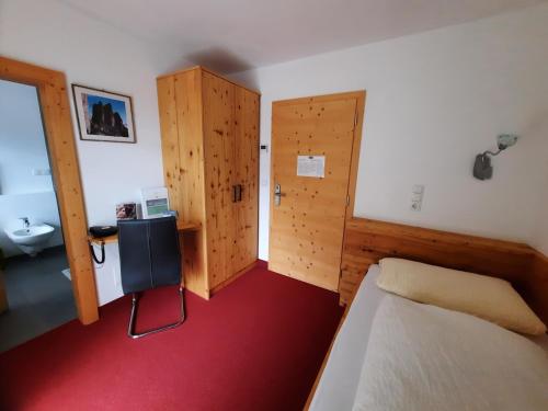Katil atau katil-katil dalam bilik di Hotel Tirolerhof