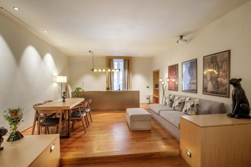 Zona de estar de Condotti Boutique Hotel