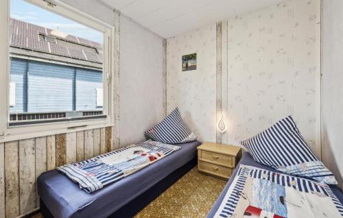 Ein Bett oder Betten in einem Zimmer der Unterkunft Bungalow Steuerrad