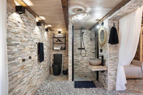 Koupelna v ubytování Loft Abanderao Piscina y Jacuzzi