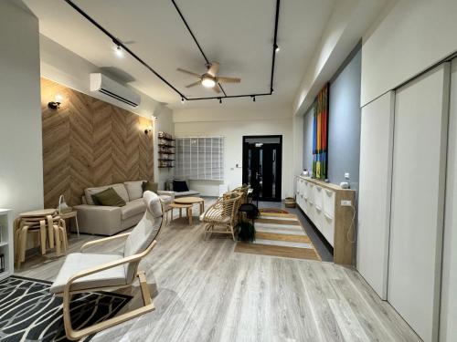 Posezení v ubytování WinXin House