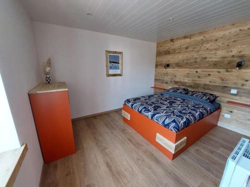 Ένα ή περισσότερα κρεβάτια σε δωμάτιο στο Appartement cosy