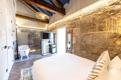 Kúpeľňa v ubytovaní Hospedium Hotel Barómetro de Camariñas