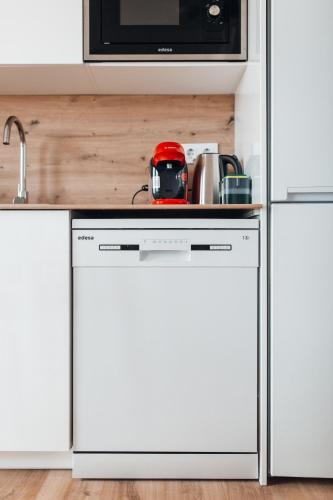 Η κουζίνα ή μικρή κουζίνα στο Apartamentos Wayteko Calpe