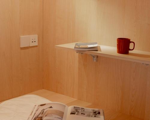 Postel nebo postele na pokoji v ubytování Hi Cozy International Youth Hostel East Nanjing Road & The Bund