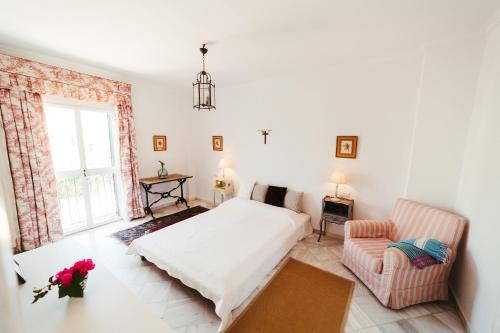 Χώρος καθιστικού στο Andalusian beach haven villa