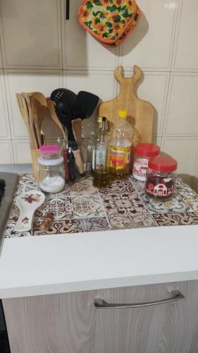 Η κουζίνα ή μικρή κουζίνα στο La Casa di Passaggio