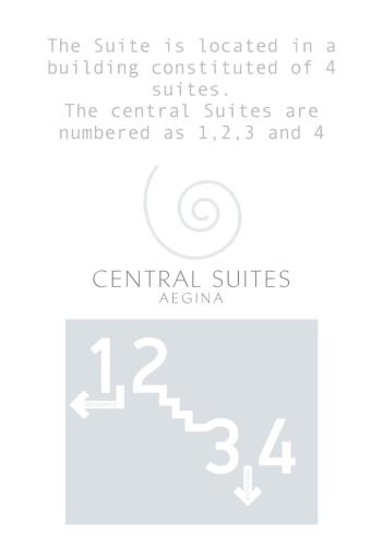 a diagram of the centennial suites algorithm at Central Suites Aegina 2 in Aegina Town
