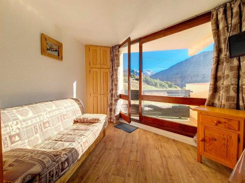 Studio Lumineux au Pied des Pistes avec Balcon – 3 Pers. - FR-1-344-1056