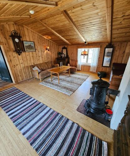 Χώρος καθιστικού στο Private pearl in downtown Røros