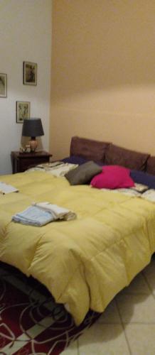 เตียงในห้องที่ Il forno
