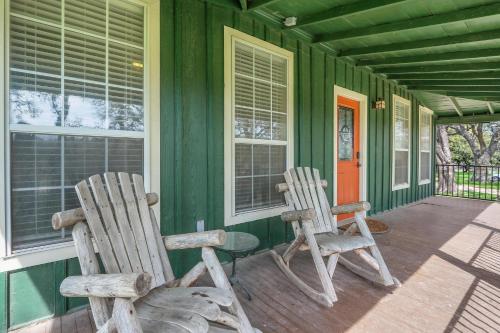 Μπαλκόνι ή βεράντα στο Lighthouse Hill Ranch - Green House