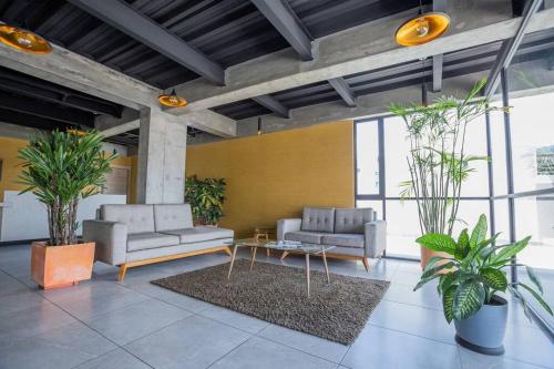 Posezení v ubytování Alba Rooftop Suite