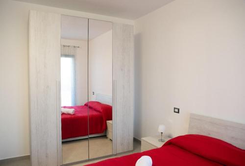 Katil atau katil-katil dalam bilik di Dimora San Giorgio catania
