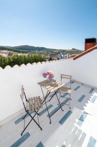 Μπαλκόνι ή βεράντα στο Hotel Concheiros