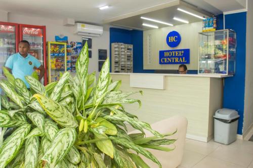 Certifikát, hodnocení, plakát nebo jiný dokument vystavený v ubytování Hotel Central