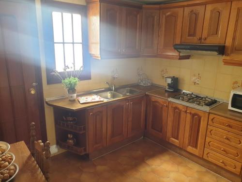 Kuchyň nebo kuchyňský kout v ubytování Casa el Correo