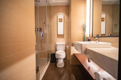 Ένα μπάνιο στο SSAW Boutique Hotel Shanghai Yilin