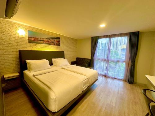 Katil atau katil-katil dalam bilik di BB Glass House