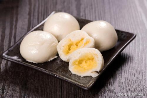 a plate of deviled eggs on a table at Windsleep International Apartment Hotel-Free delivery to the venue of the Canton Fair&Cantonese Breakfast in Guangzhou