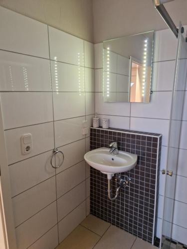 Ванна кімната в Nordseeperle