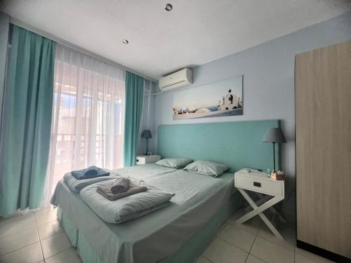 Ένα ή περισσότερα κρεβάτια σε δωμάτιο στο See Villa MileniKo