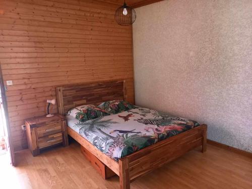 Postel nebo postele na pokoji v ubytování La Caze Céline