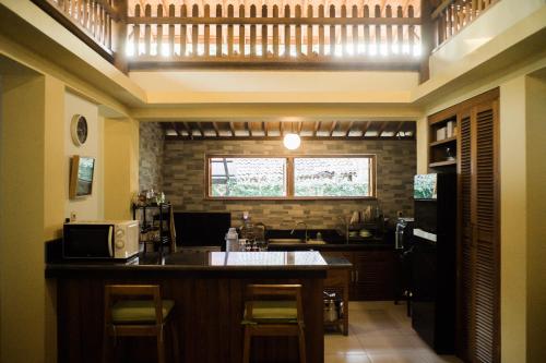Χώρος καθιστικού στο House d'Bunga's