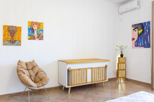 Χώρος καθιστικού στο Casa Altoliva