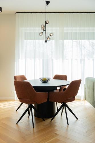 Posezení v ubytování Seafront Apartment