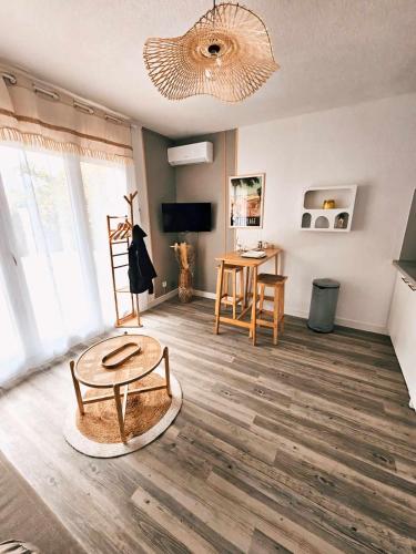 Studio cosy avec jardin à proximité de la plage
