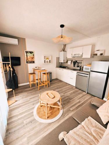 Studio cosy avec jardin à proximité de la plage