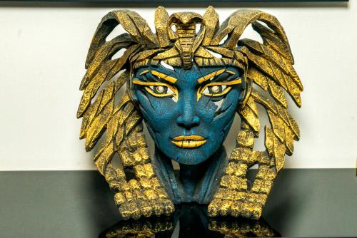 aulture mask hanging on a wall at InterContinental Baku by IHG in Baku