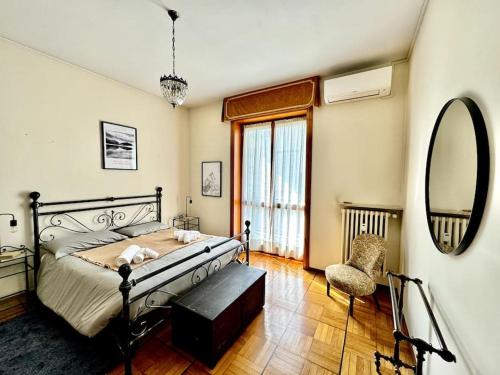 Postel nebo postele na pokoji v ubytování Luxury house under the old town