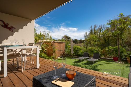 T2 climatisé avec WIFI et piscine