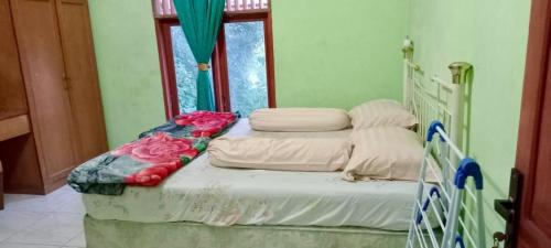 Giường trong phòng chung tại Buhit Guest House Samosir