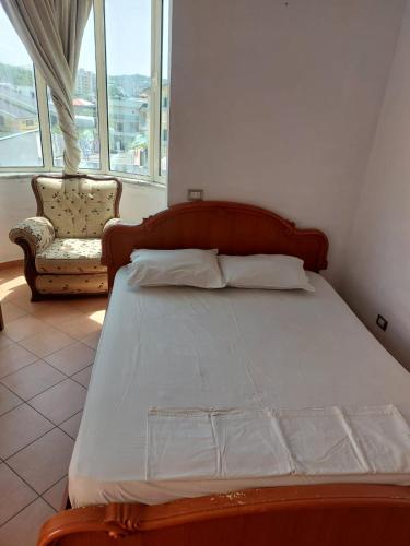 Postel nebo postele na pokoji v ubytování Apartments Vila Cala